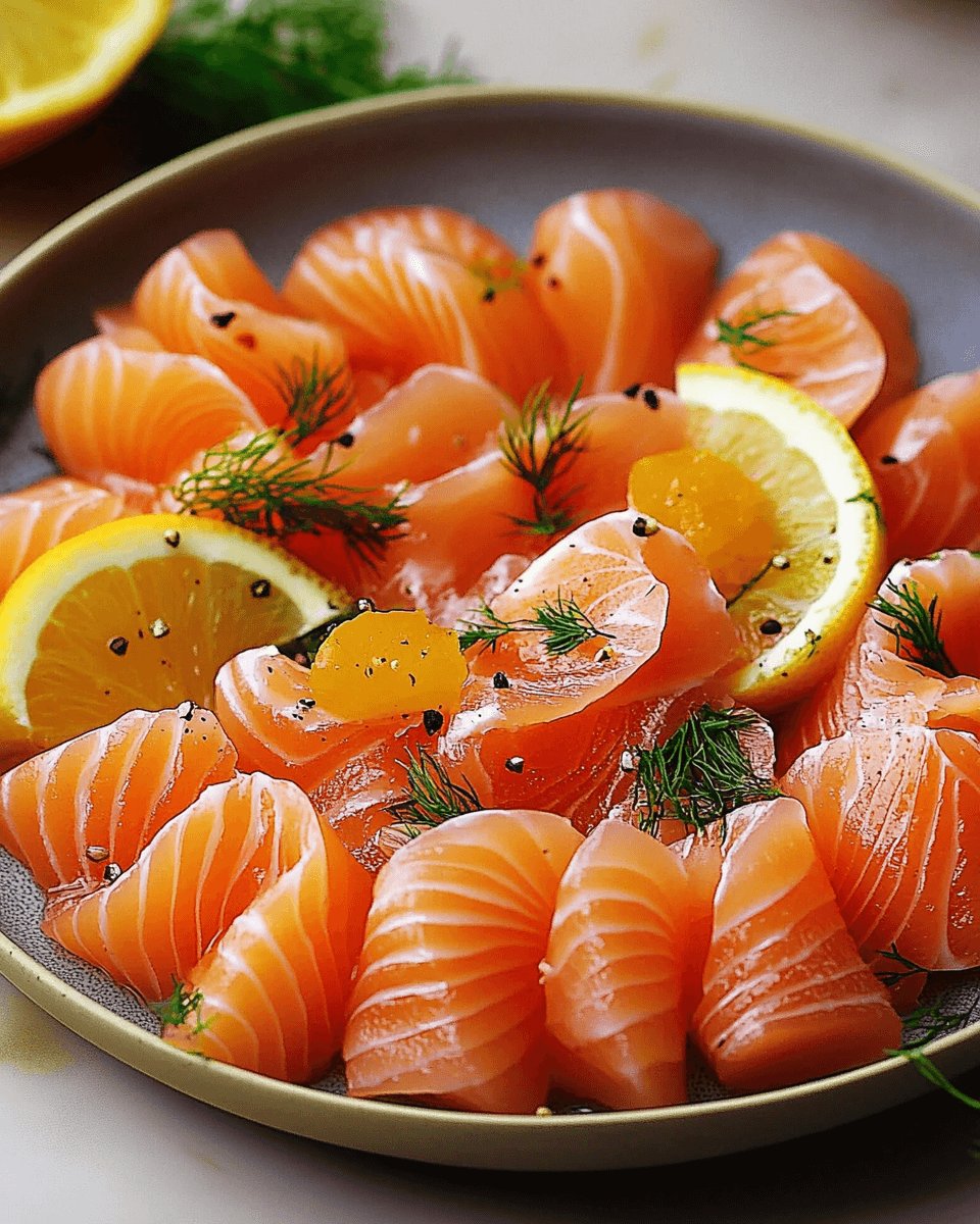 Salmon Crudo with Citrus and Herbs: A Refreshing Delight!