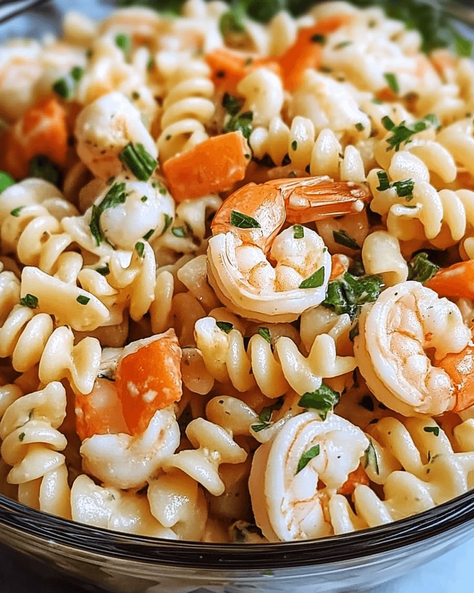 Seafood Pasta Salad Delight: A Refreshing Recipe to Try!