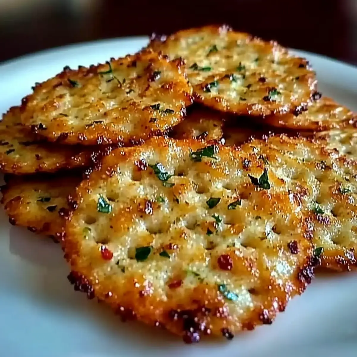 Deliciously Easy Holiday Ritz Crackers with Ranch Twist