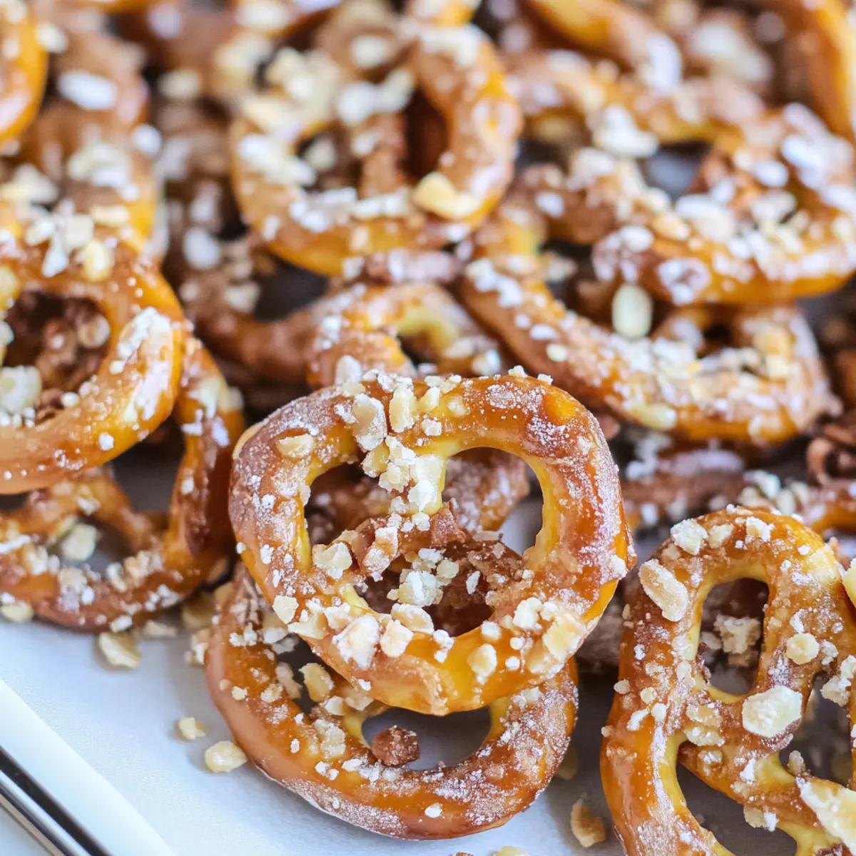 Butter Toffee Pretzels