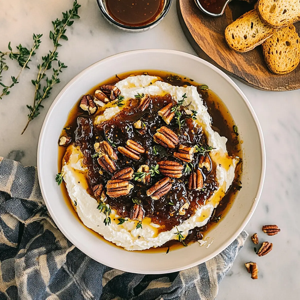 Irresistible Goat Cheese Appetizer with Fig Jam & Pecans