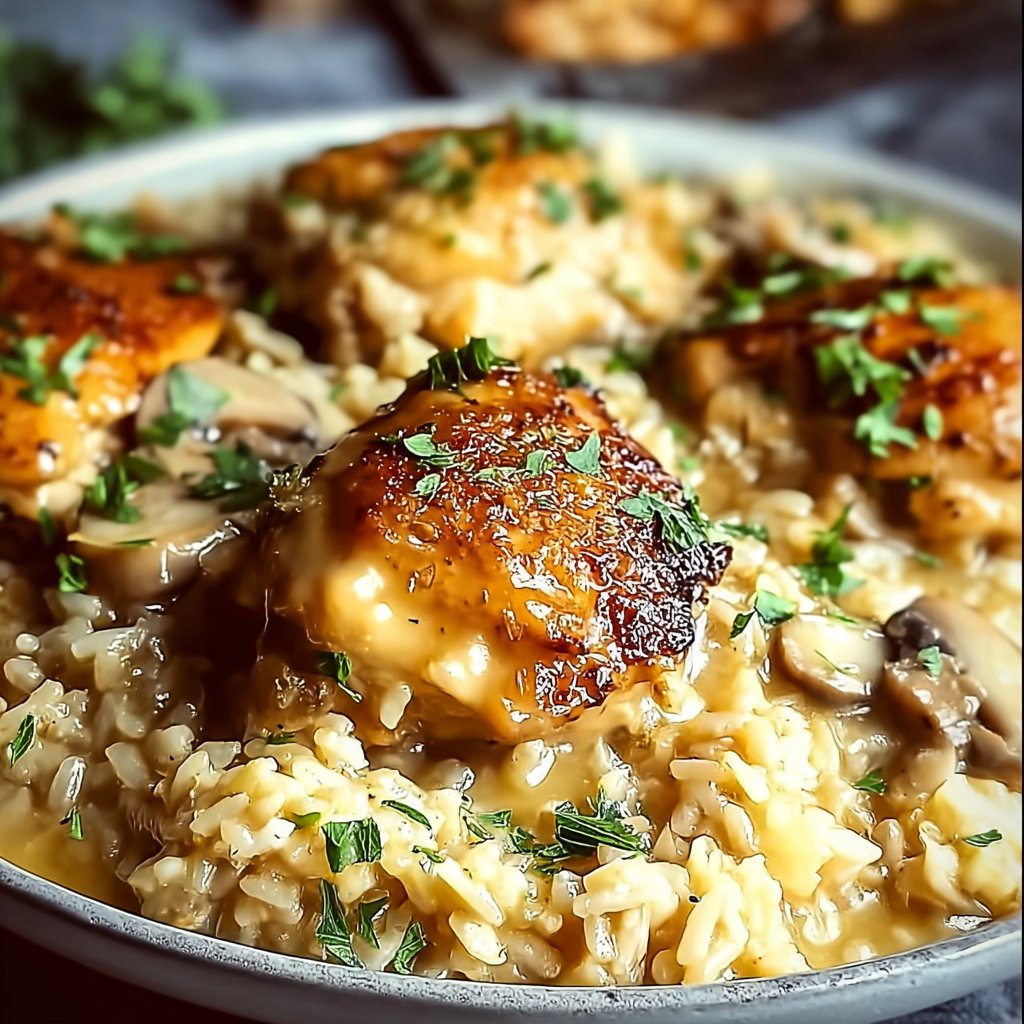 Delicious Savory Smothered Chicken and Rice for Cozy Nights Recipe to Try Tonight!