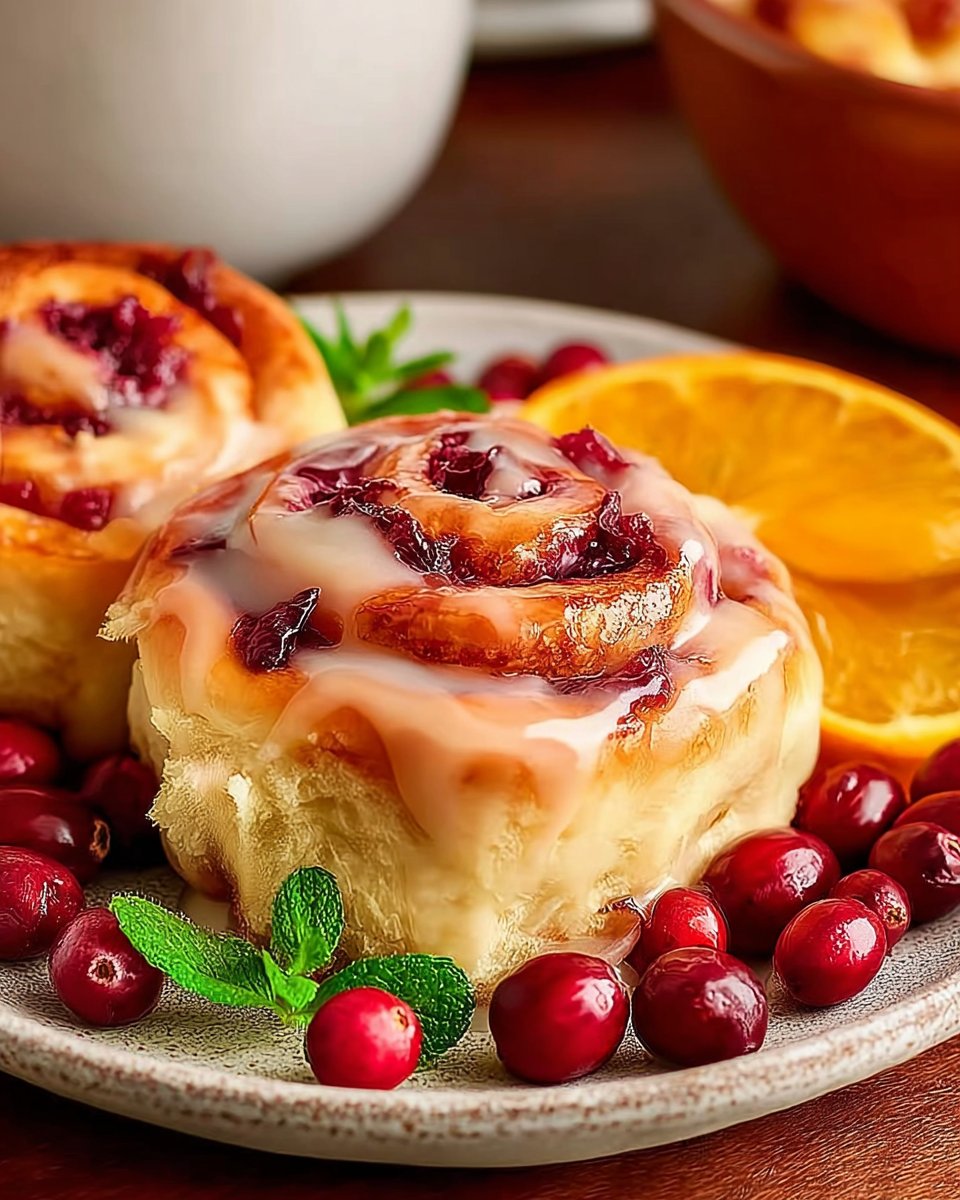 Cranberry Orange Rolls: A Sweet Holiday Treat Recipe