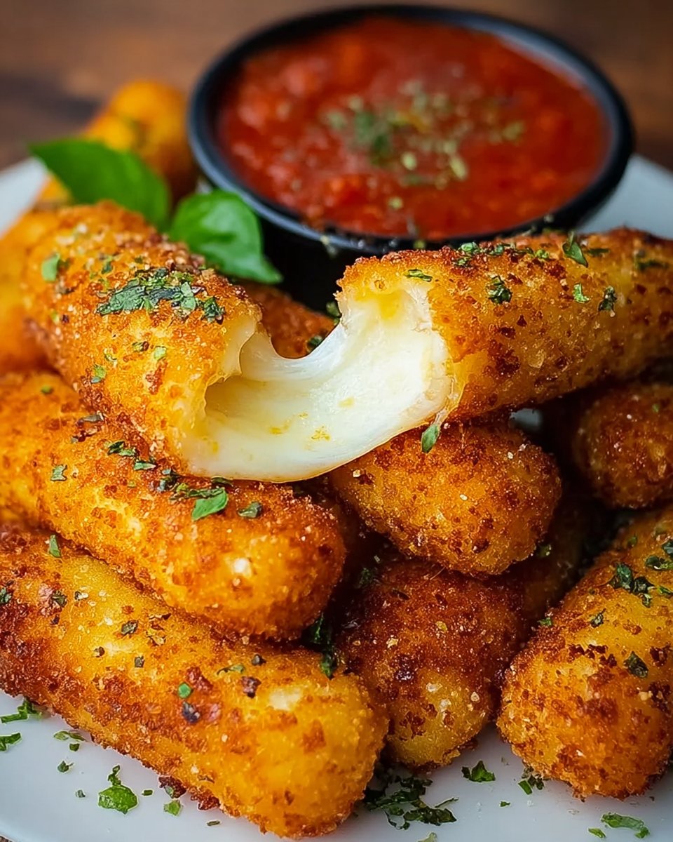 Crispy Mozzarella Sticks: A Must-Try Delight!