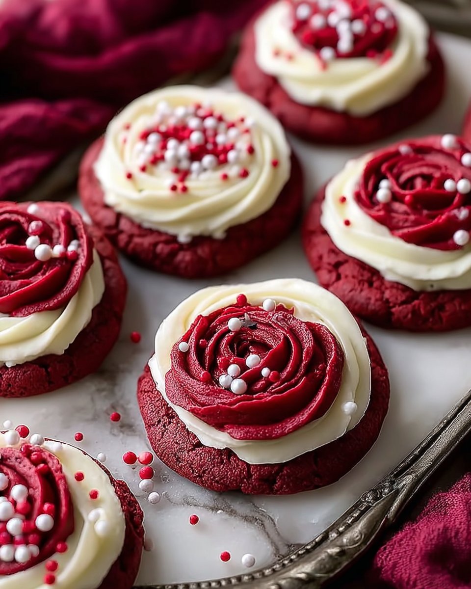 Red Velvet Cupcake Cookies: Bake Deliciousness Today!