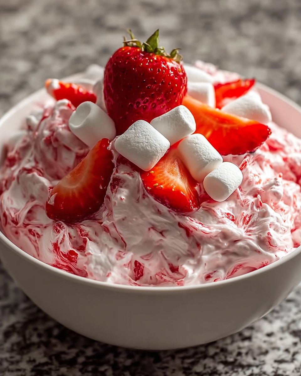 Strawberry Fluff Salad: A Delightful Summer Treat!