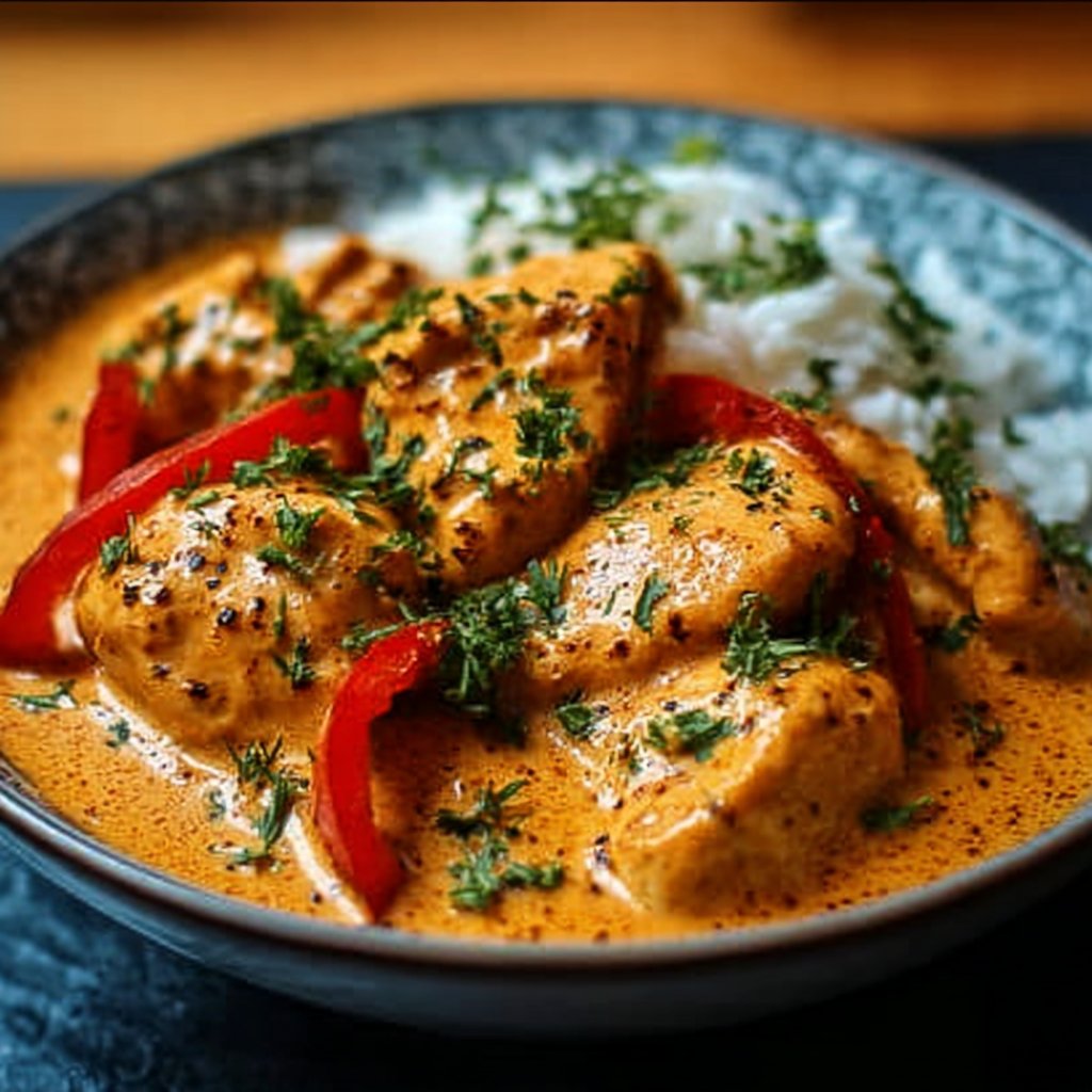 Spicy Creamy Paprika Chicken will tantalize your taste buds!