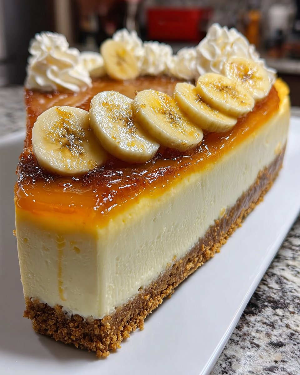 Banana Cream Cheesecake: Indulge in Pure Bliss!