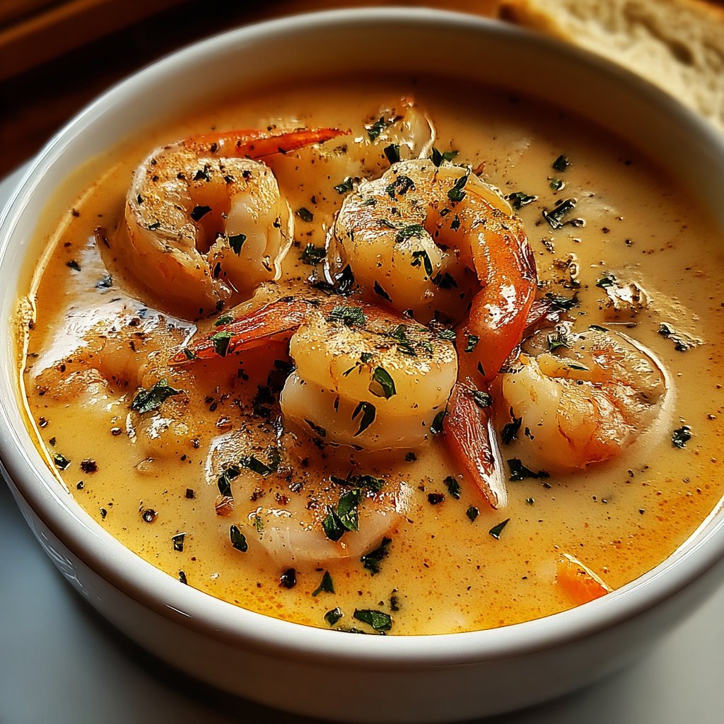 Crab and Shrimp Seafood Bisque: A Cozy Flavor Delight!