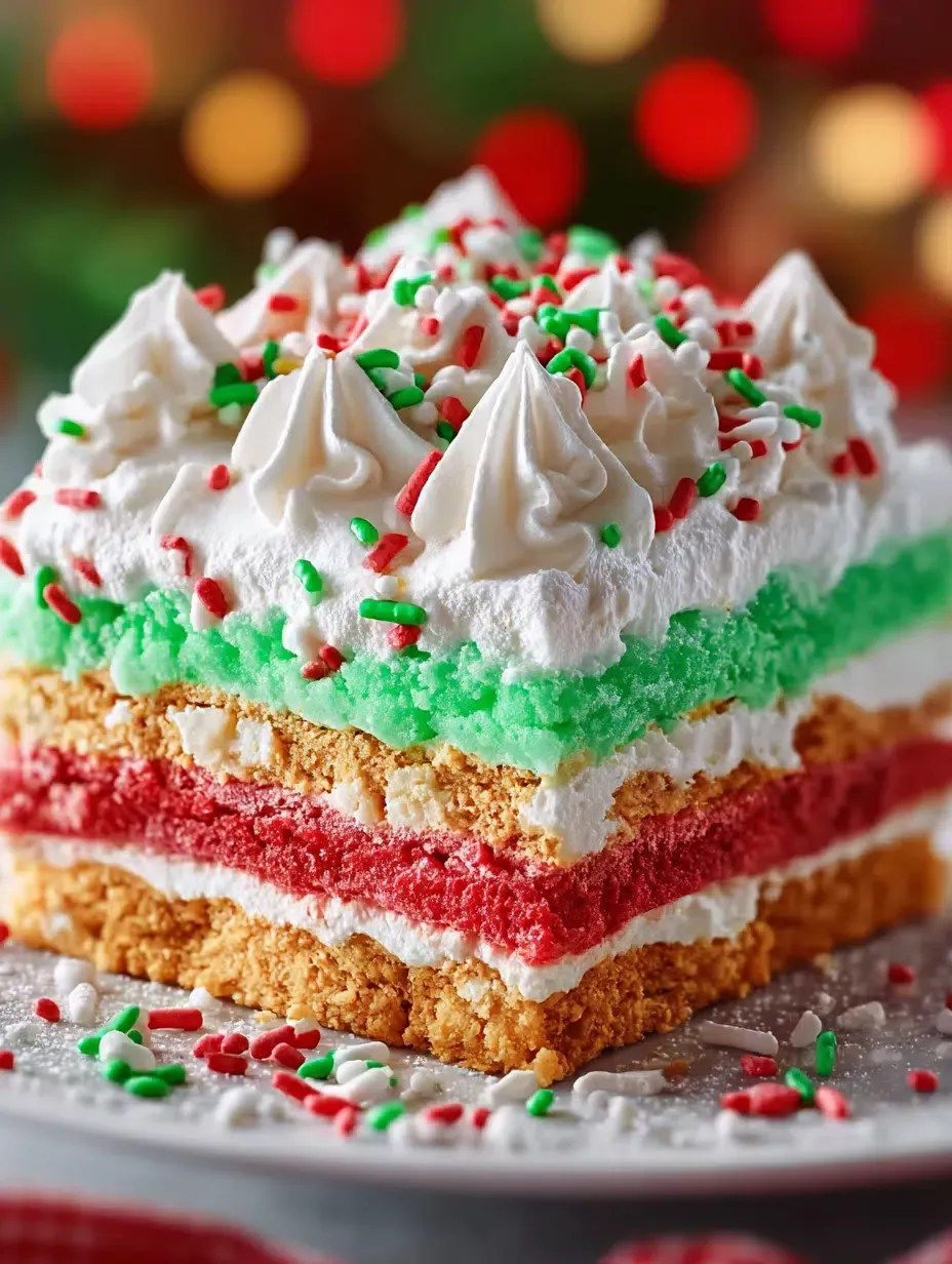 No-Bake Christmas Lasagna Dessert: Delight Your Guests!