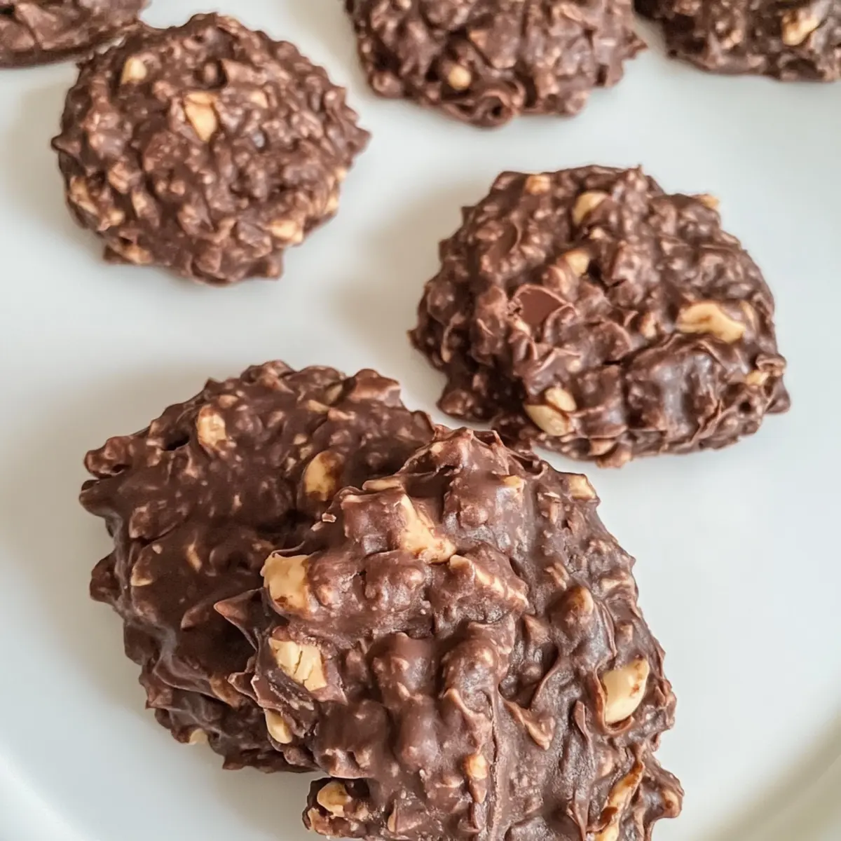 No Bake Chocolate Peanut Butter Cookies for Guilt-Free Indulgence