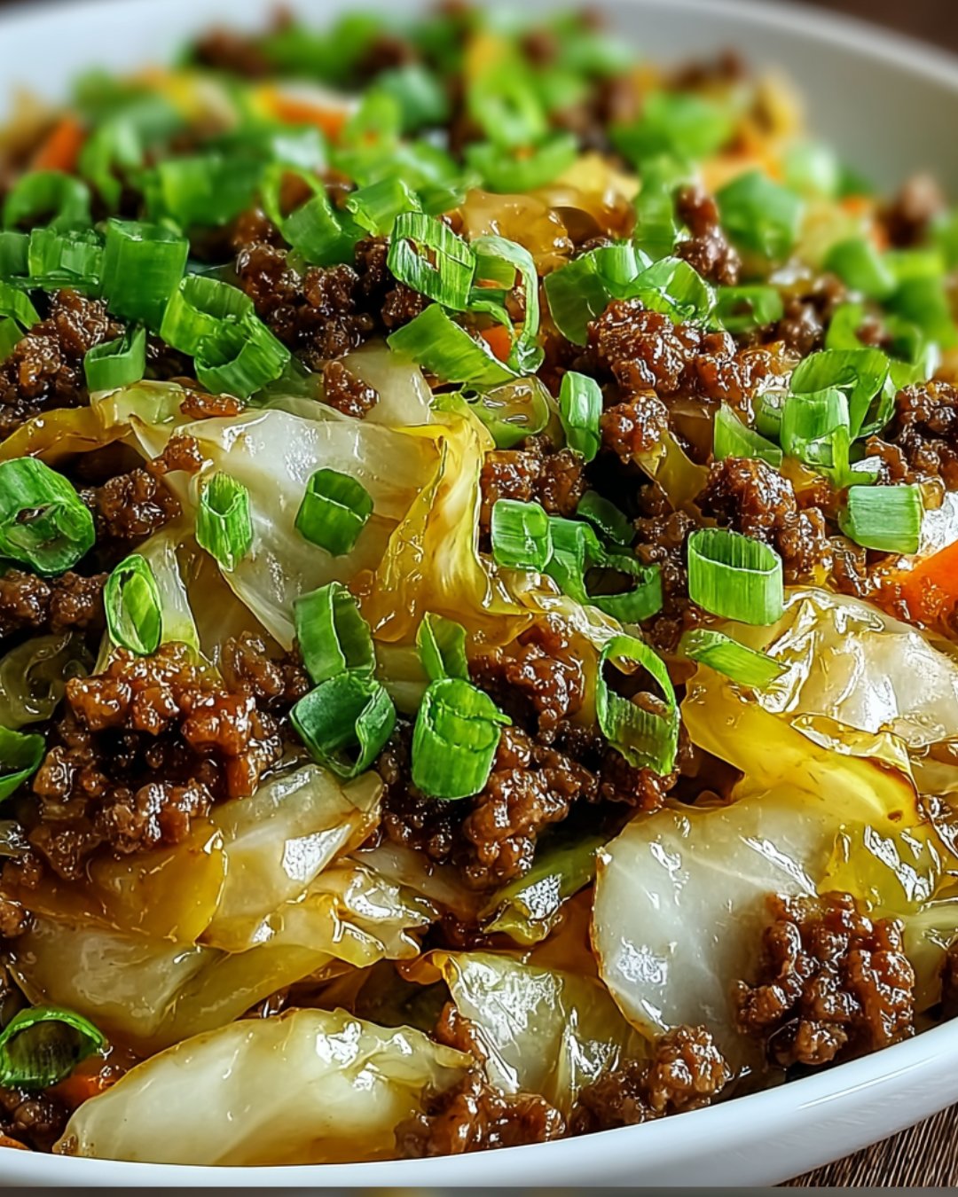 Low-Carb Mongolian Ground Beef and Cabbage is Delicious!