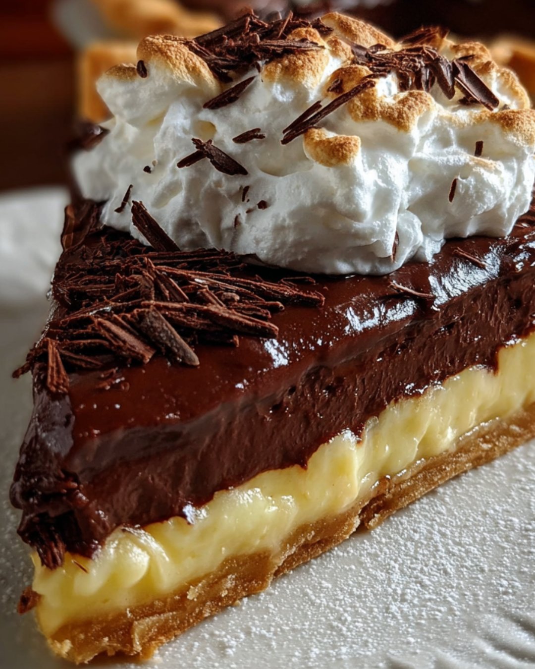 Old-Fashioned Chocolate Pie: A Sweet Nostalgic Treat!