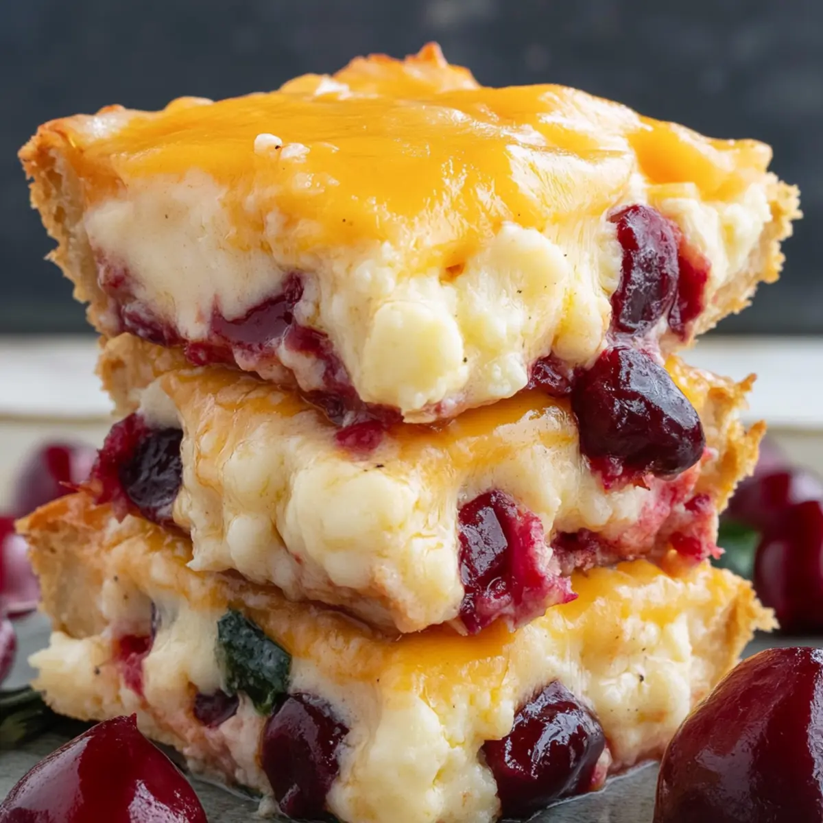 Christmas Cherry Bars