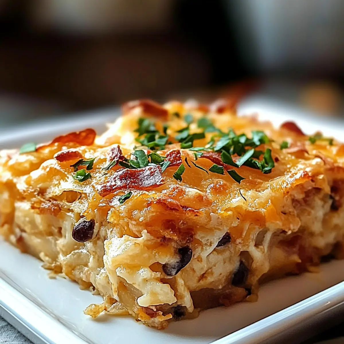 Loaded Chicken and Hash Brown Casserole for Cozy Nights