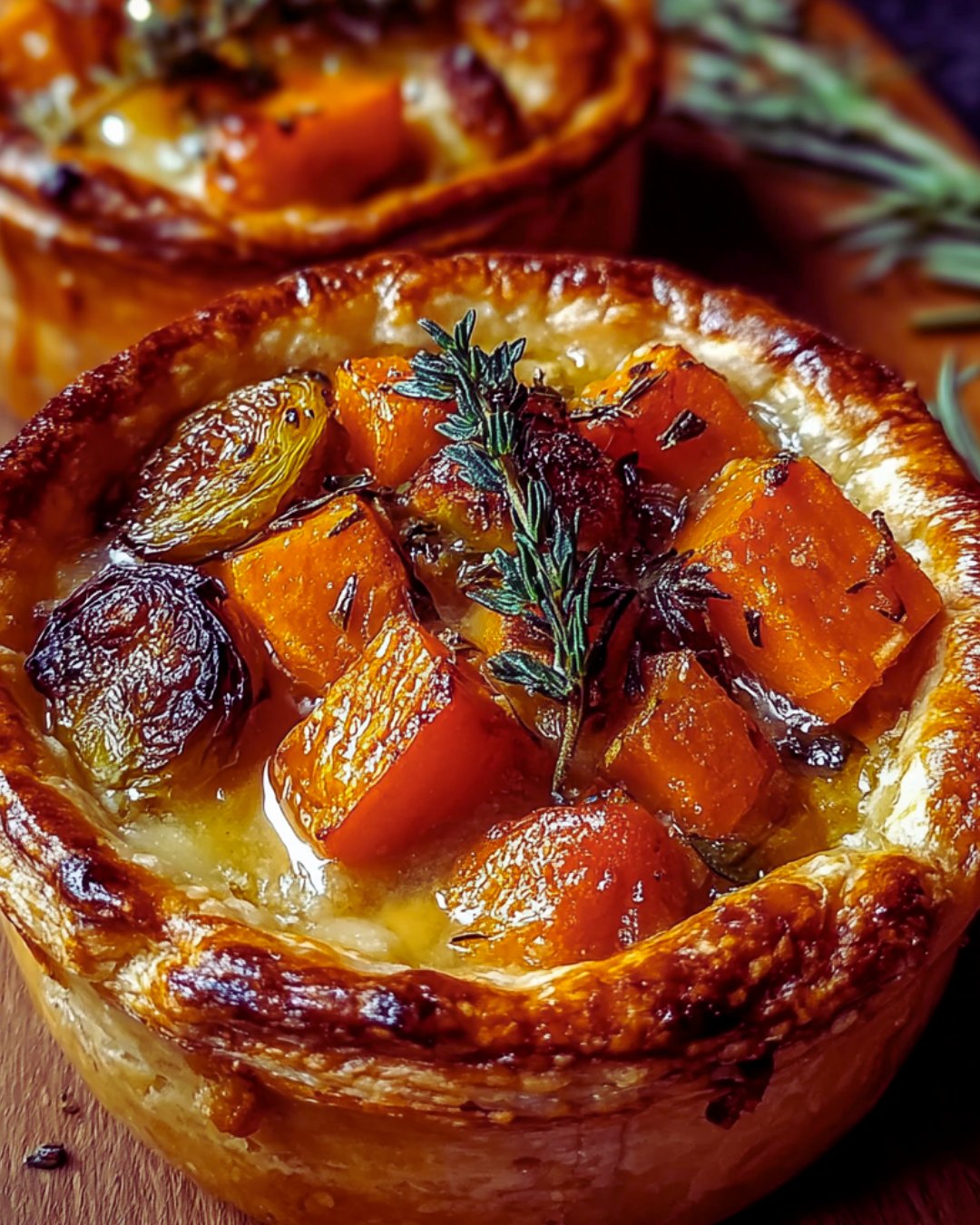 Roasted Autumn Vegetable Pot Pies That Warm Your Soul