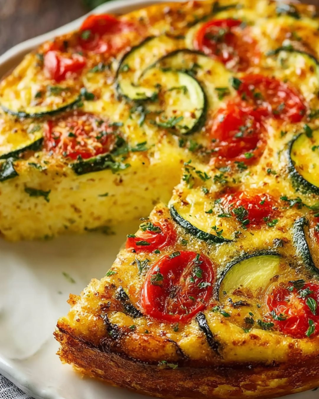 Crustless Zucchini Tomato Quiche: A Tasty Twist on Tradition!