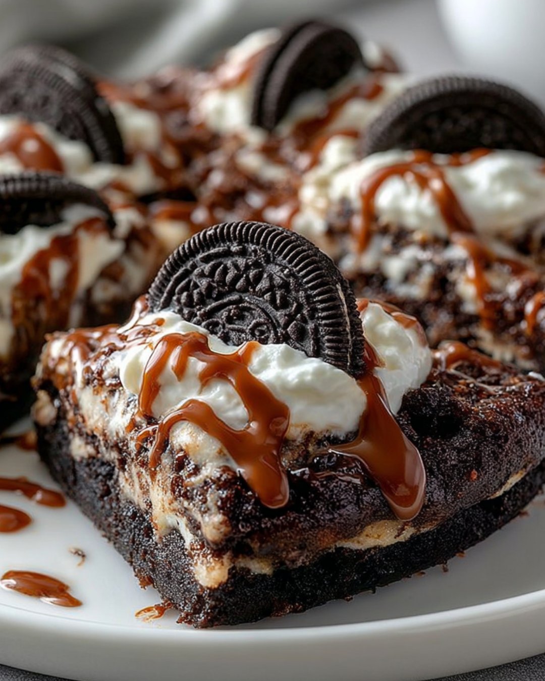 Oreo Fudge Brownie Pizza is a must-try dessert!