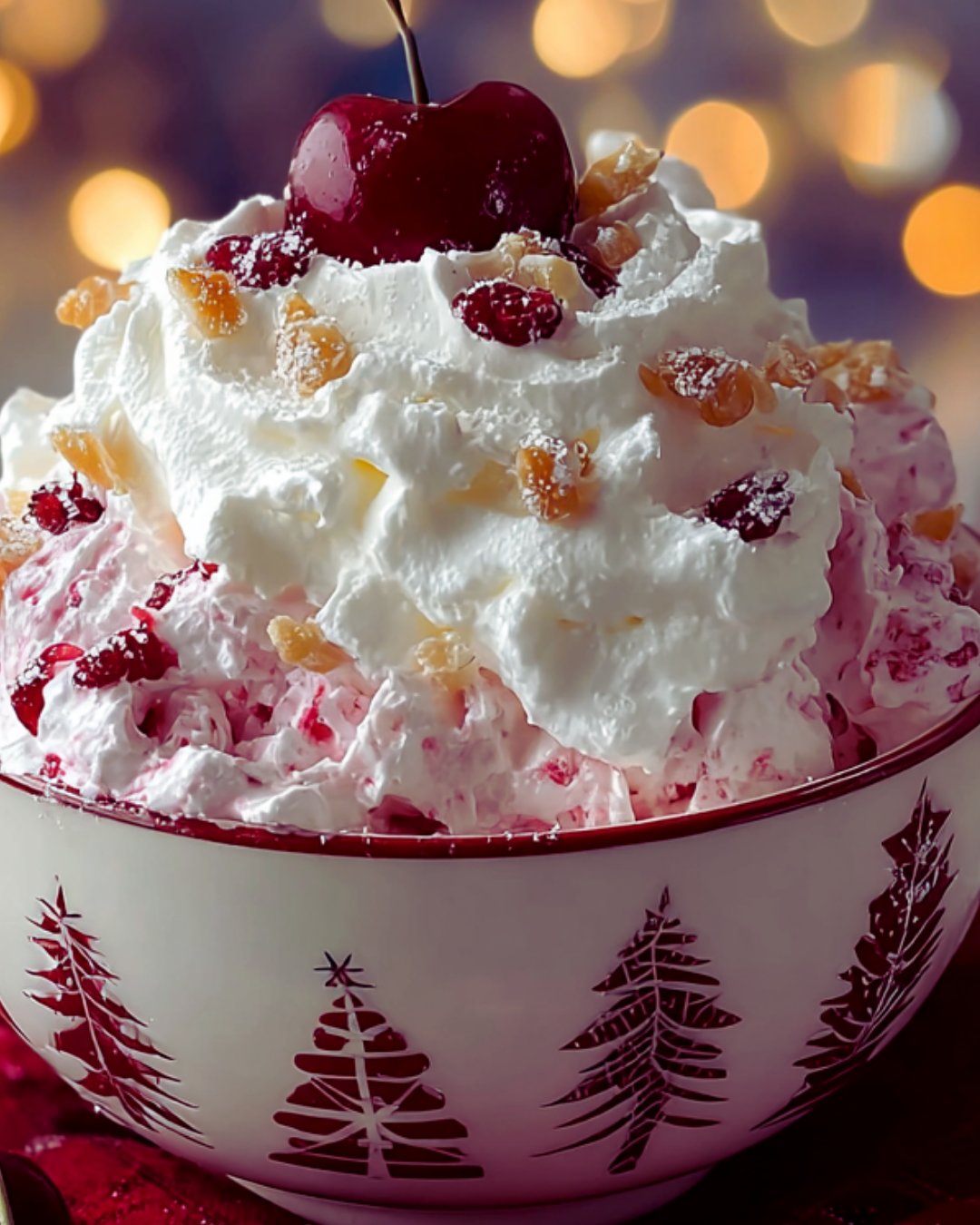Christmas Cherry Fluff: Easy Festive Dessert Recipe!