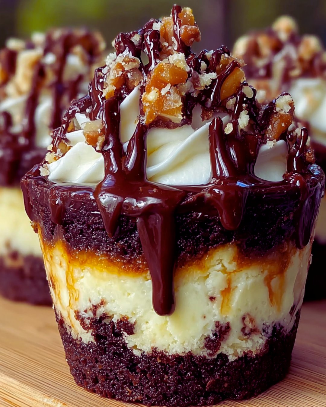 Loaded Brownie Cheesecake Cups That Will Delight You!