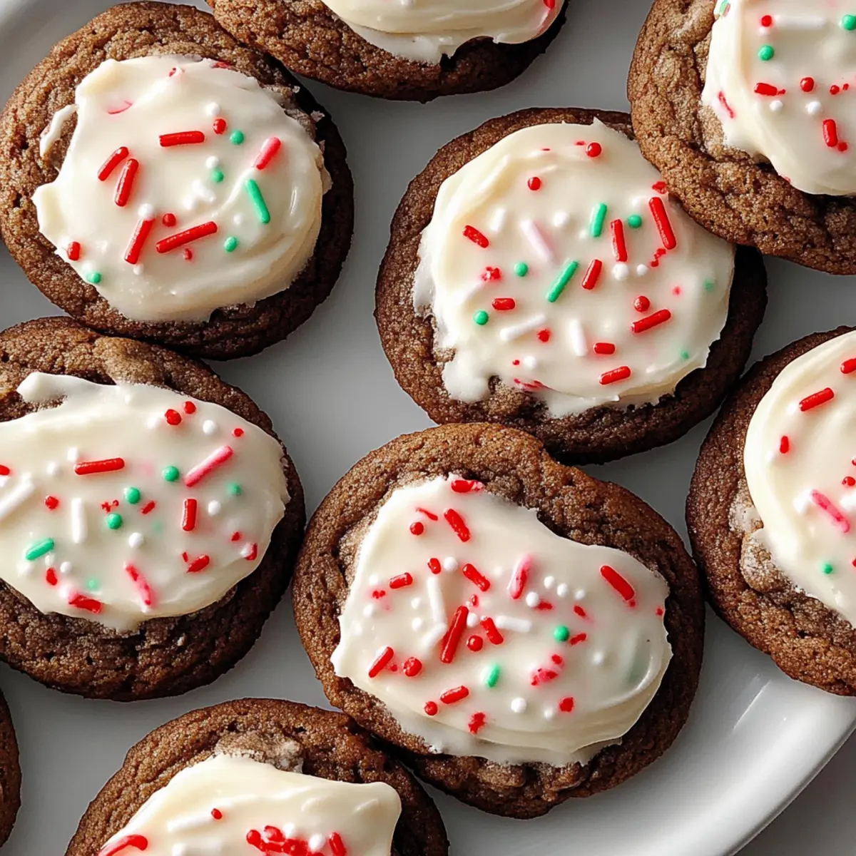 Chocolate Peppermint Cookies