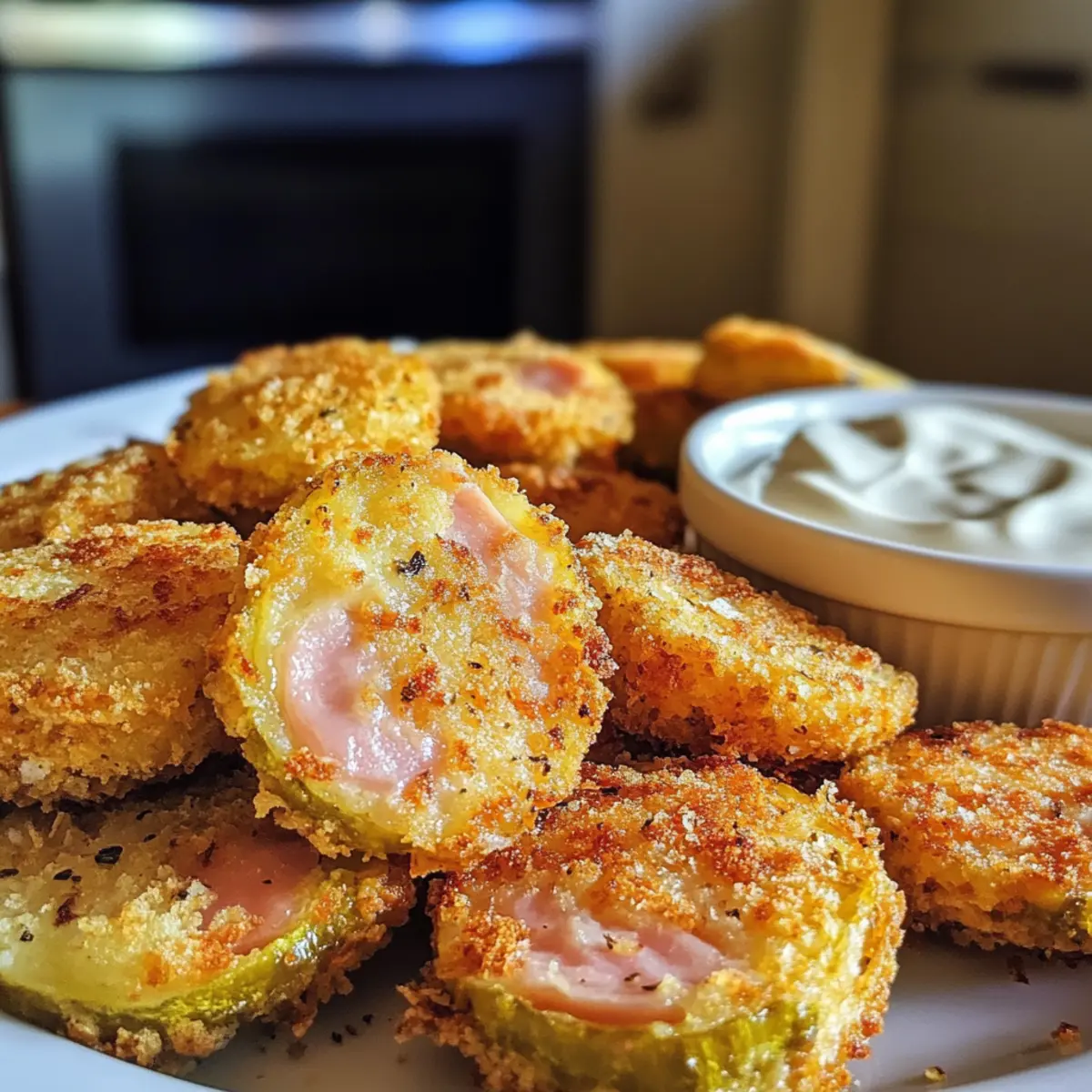 Crispy Stuffed Fried Pickles for the Ultimate Snack Attack
