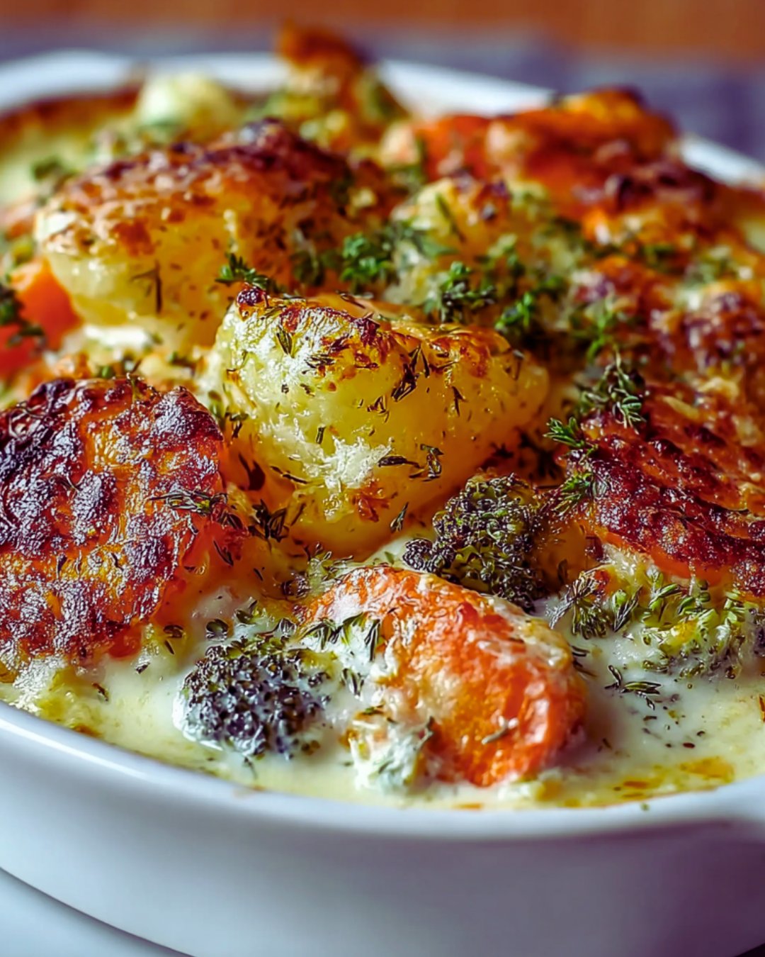 Creamy Winter Vegetable Casserole: Warm Up with Flavor!