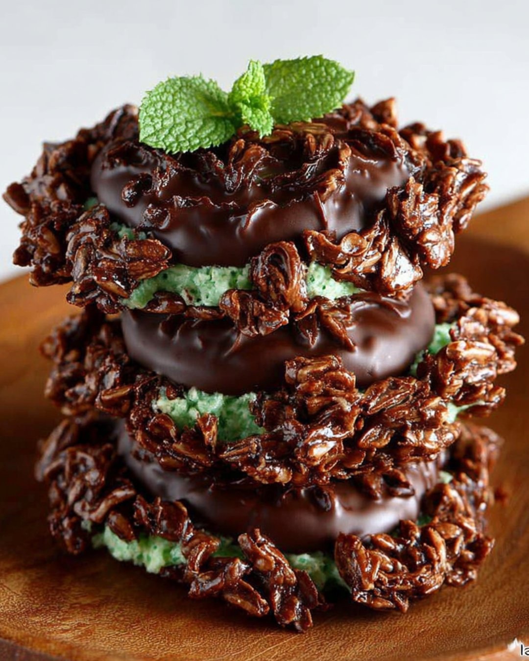 Fudgy Mint Chocolate No-Bake Cookies Delight Your Tastebuds!