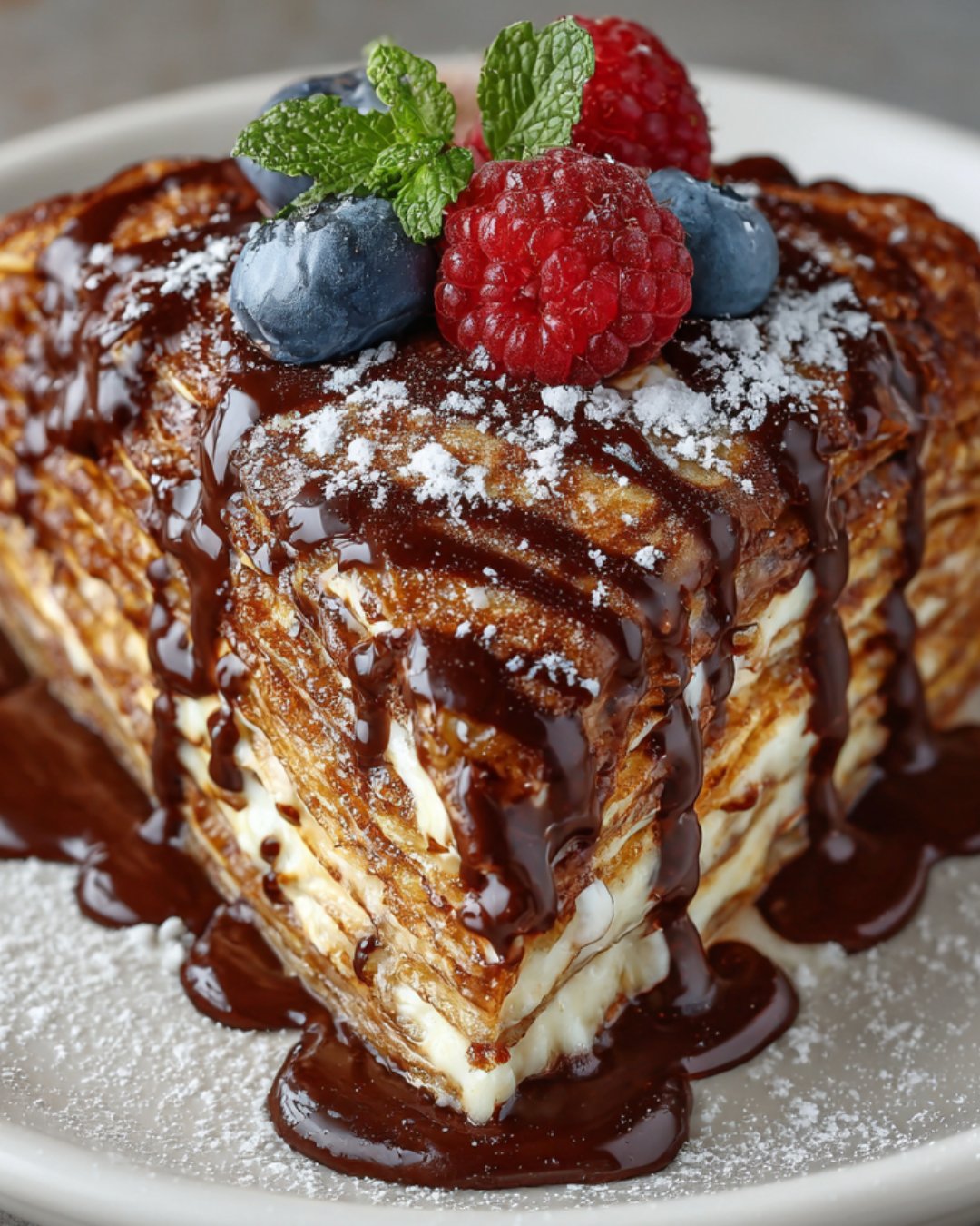 Crepe Cake with Chocolate: A Sweet Delight Awaits You!