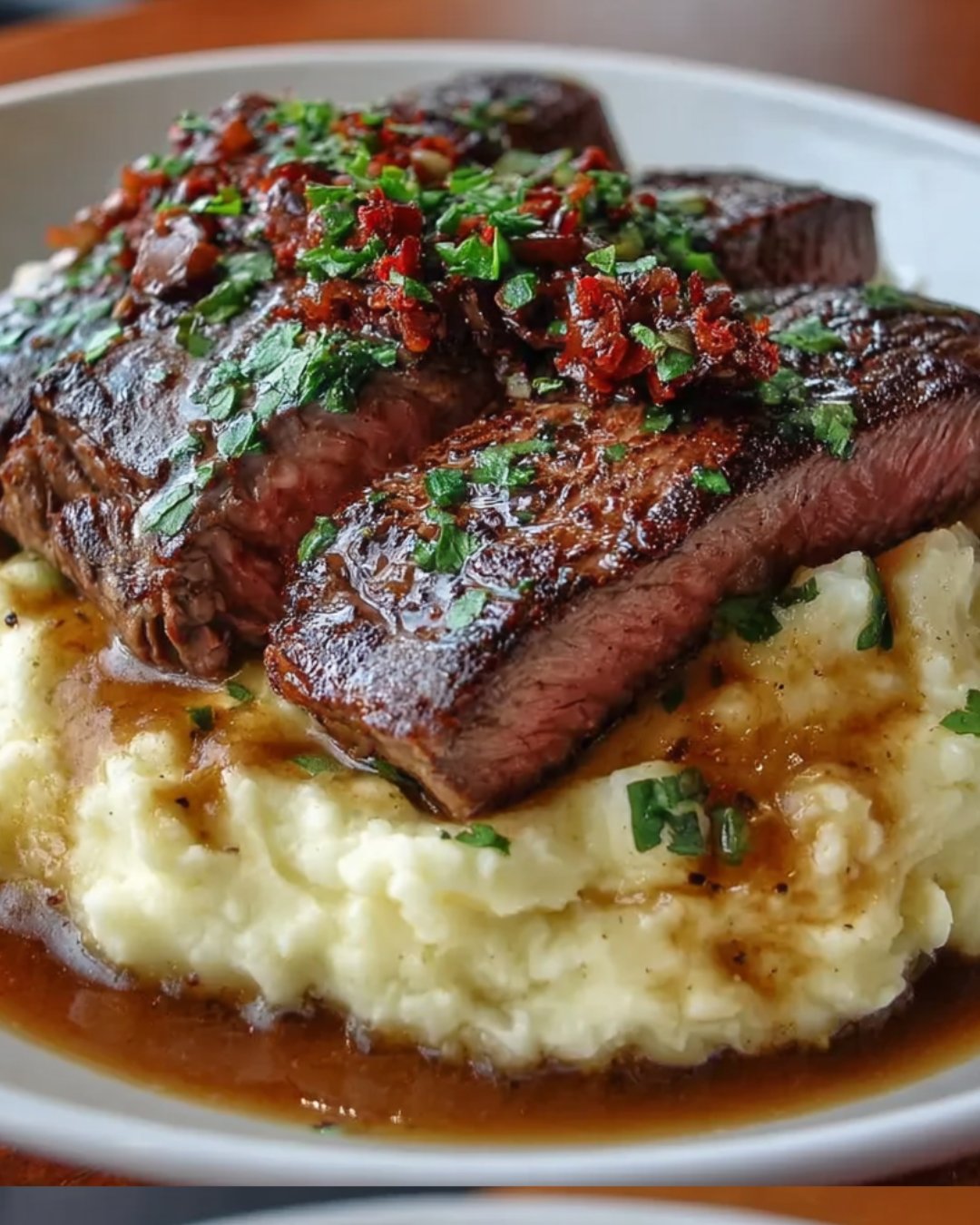 Steak on Mashed Potatoes: A Delightful Dinner Recipe!