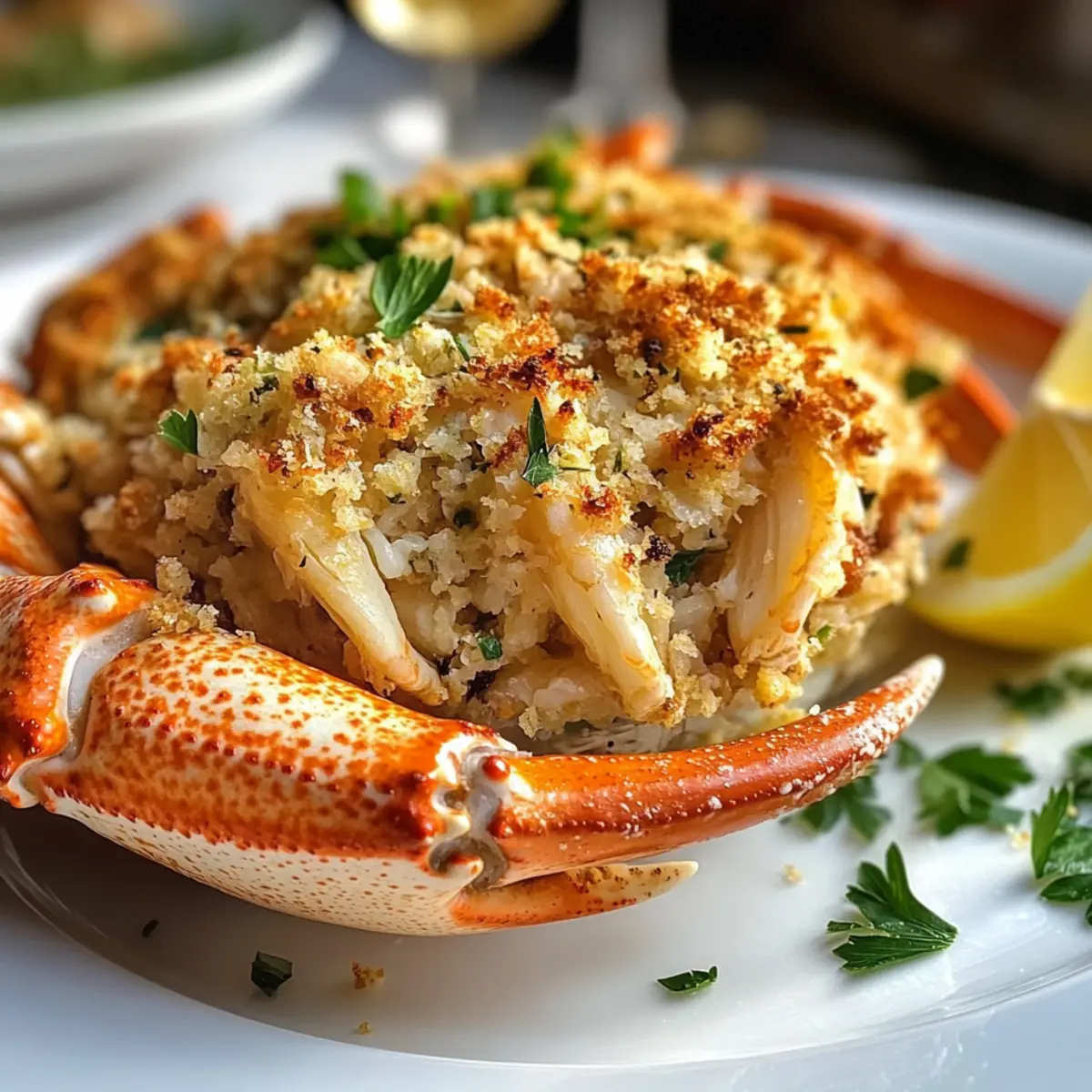 Mouthwatering Stuffed Crab Recipe for Elegant Home Dining