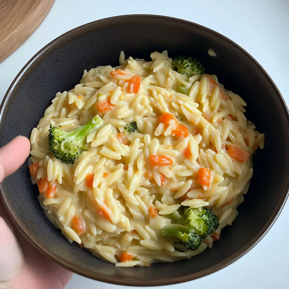 Creamy Veggie Orzo: A Quick, Kid-Approved Comfort Food