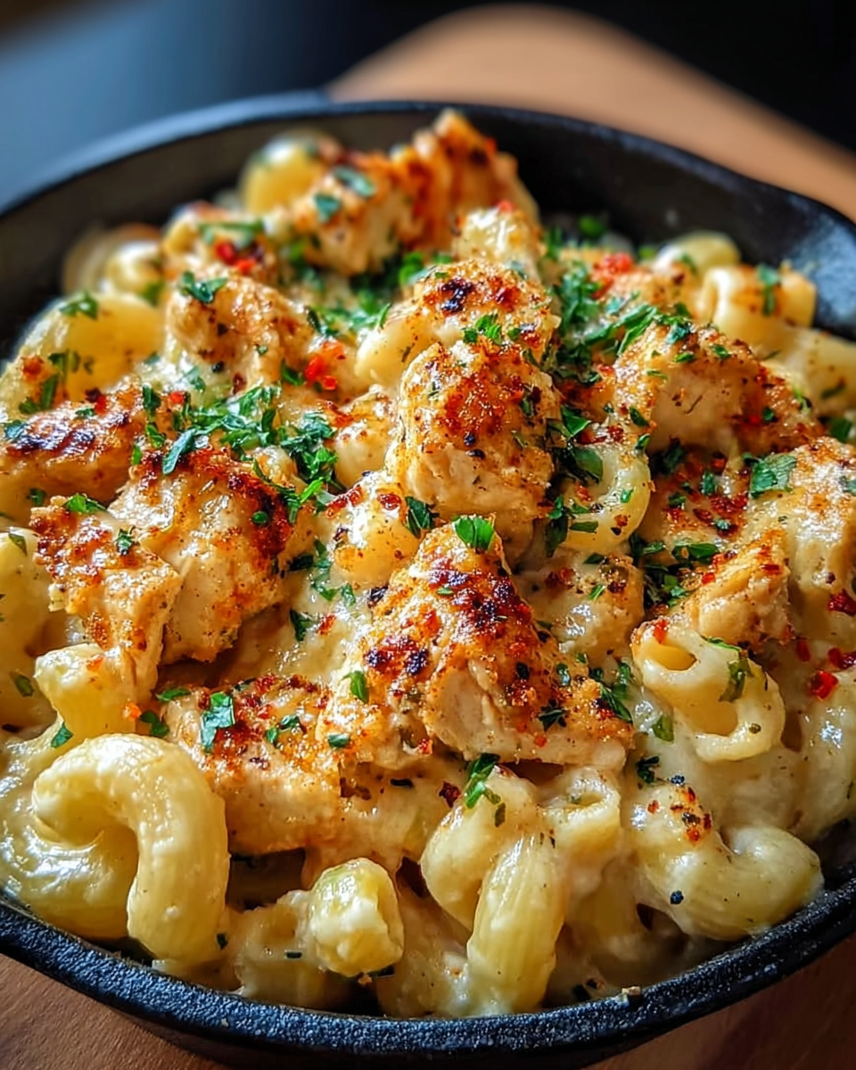 Honey Pepper Chicken Mac and Cheese: A Flavorful Delight!