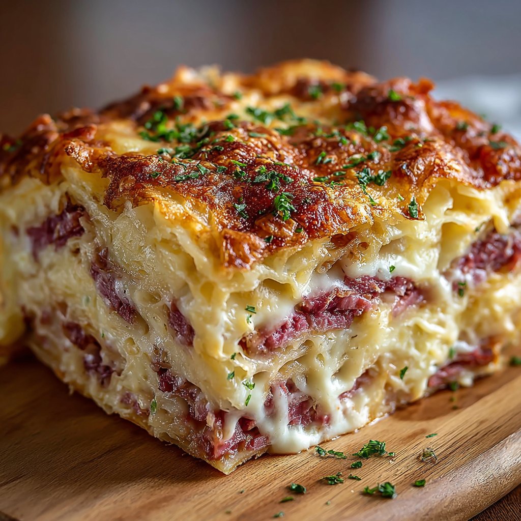 Homemade Reuben Bake: A Delicious Twist on Tradition!