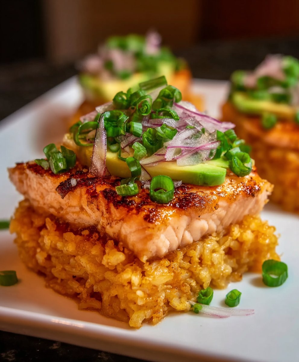 Crispy Salmon Rice Bites: A Delightful Snack Experience!