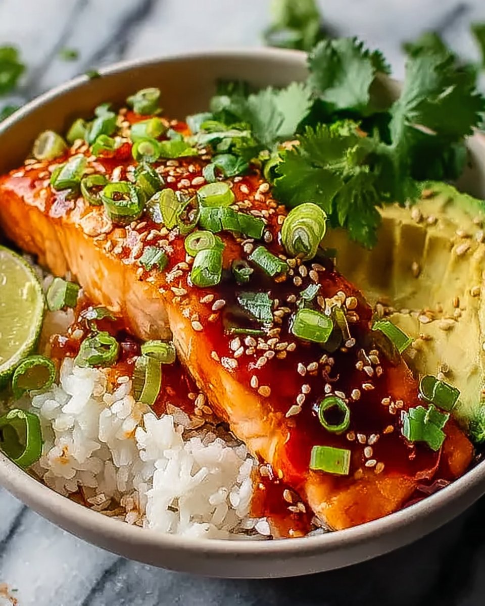 Sweet Chili Salmon Bowl: A Flavorful Meal in Minutes!