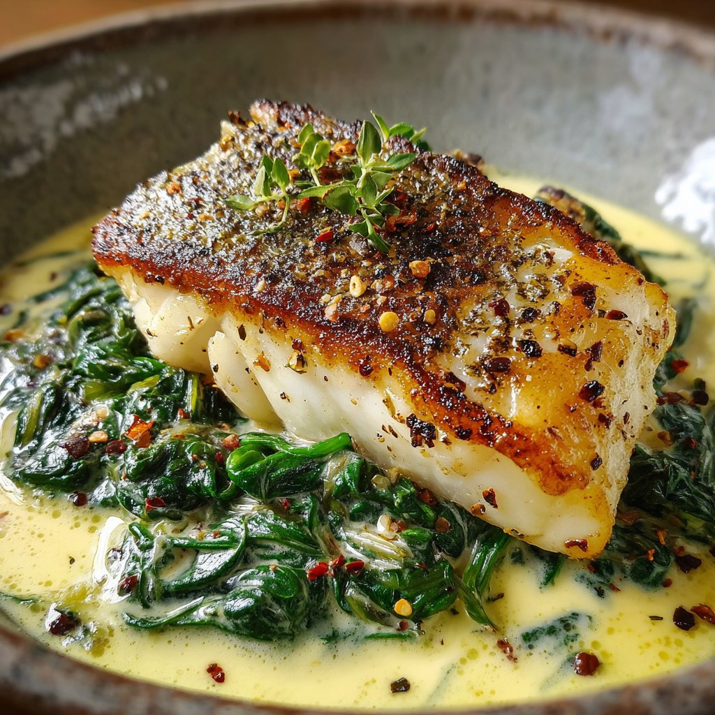 Easy Creamed Spinach Fish Dinner: A Delightful Feast!