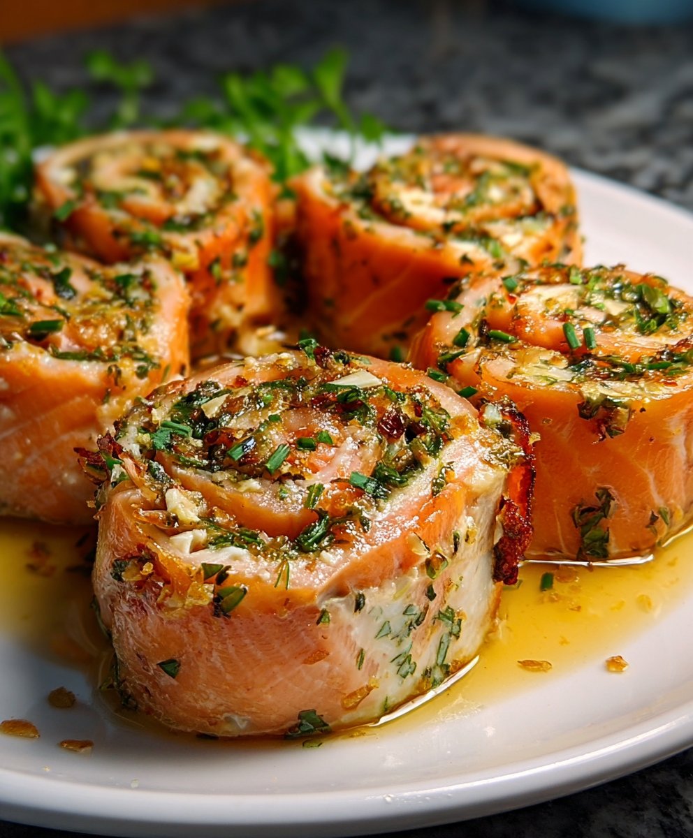 Stuffed Salmon Pinwheels: Delight Your Taste Buds Today!