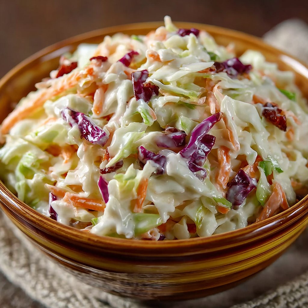 Southern-Style Coleslaw: A Creamy Delight You’ll Love!