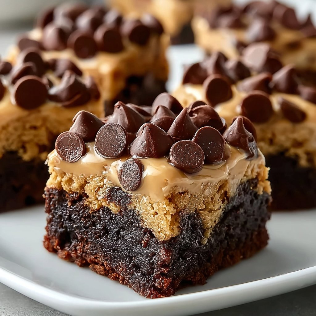 Chocolate Chip Cookie Dough Brownie Bites delight everyone!