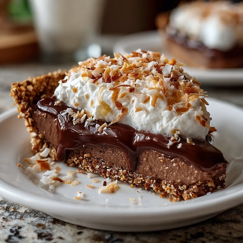 No-Bake German Chocolate Pie: A Delightful Treat You’ll Love!