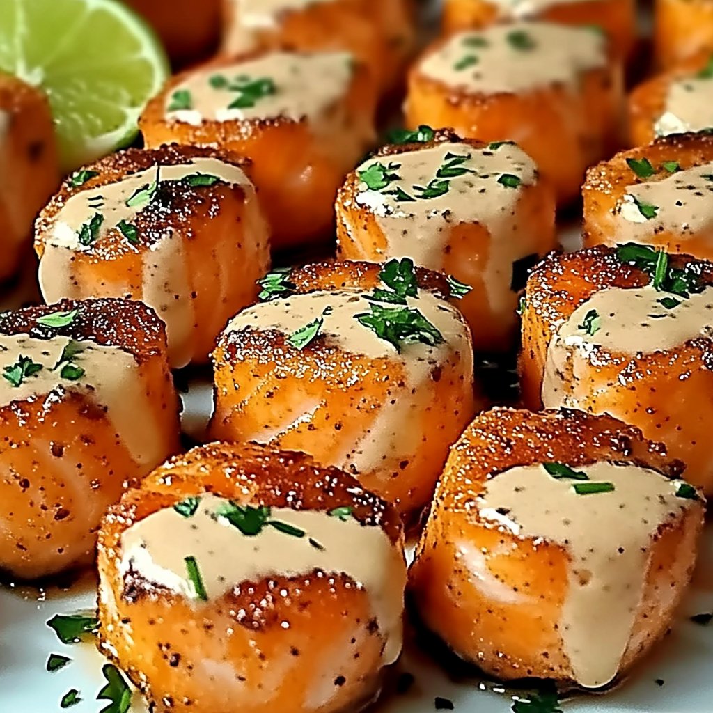 Crispy Bang Bang Salmon Bites that Everyone Will Love!