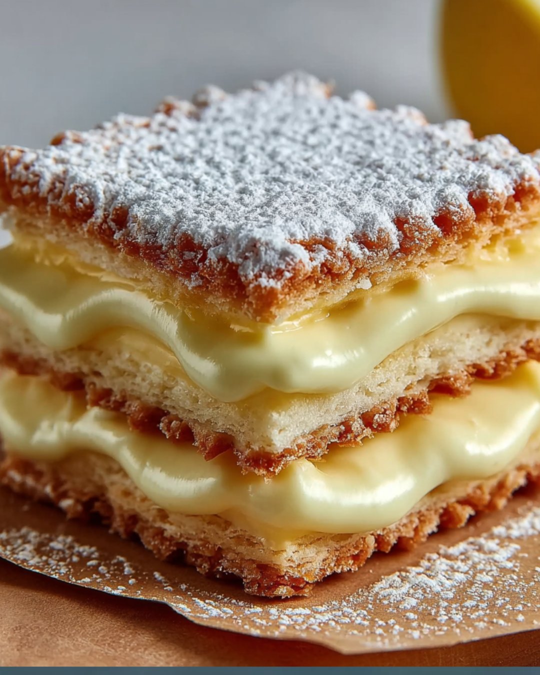 Vanilla Custard Cream Squares: A Delightful Treat!