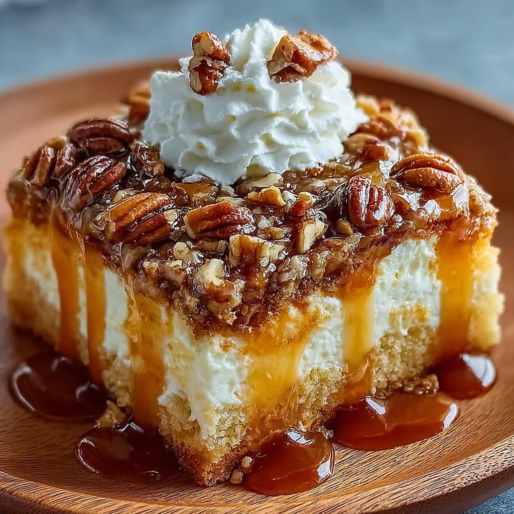 Butter Pecan Praline Poke Cake: Irresistibly Delicious!