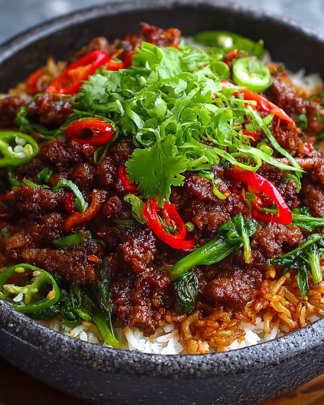 Crispy Chilli Beef Rice: A Delightful Crunch Awaits!