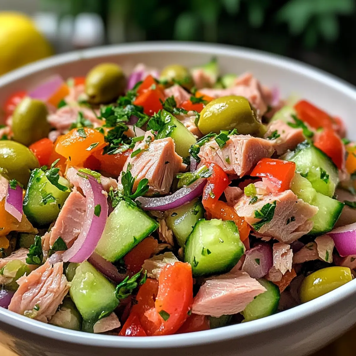Mediterranean Tuna Salad: A Fresh Twist for Quick Meals