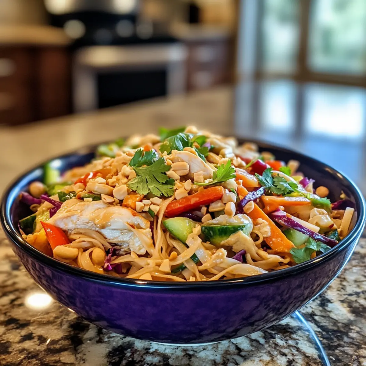 Flavorful Pad Thai Cafe Salad That Will Wow Your Guests
