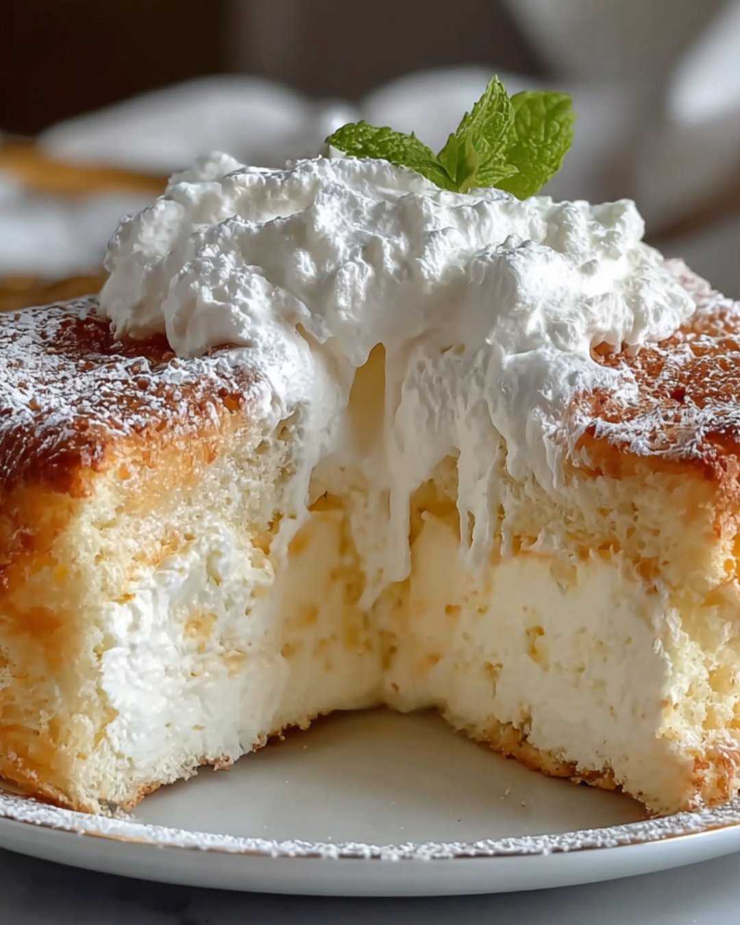 Light & Fluffy Yogurt Cloud Cake: A Delightful Recipe!