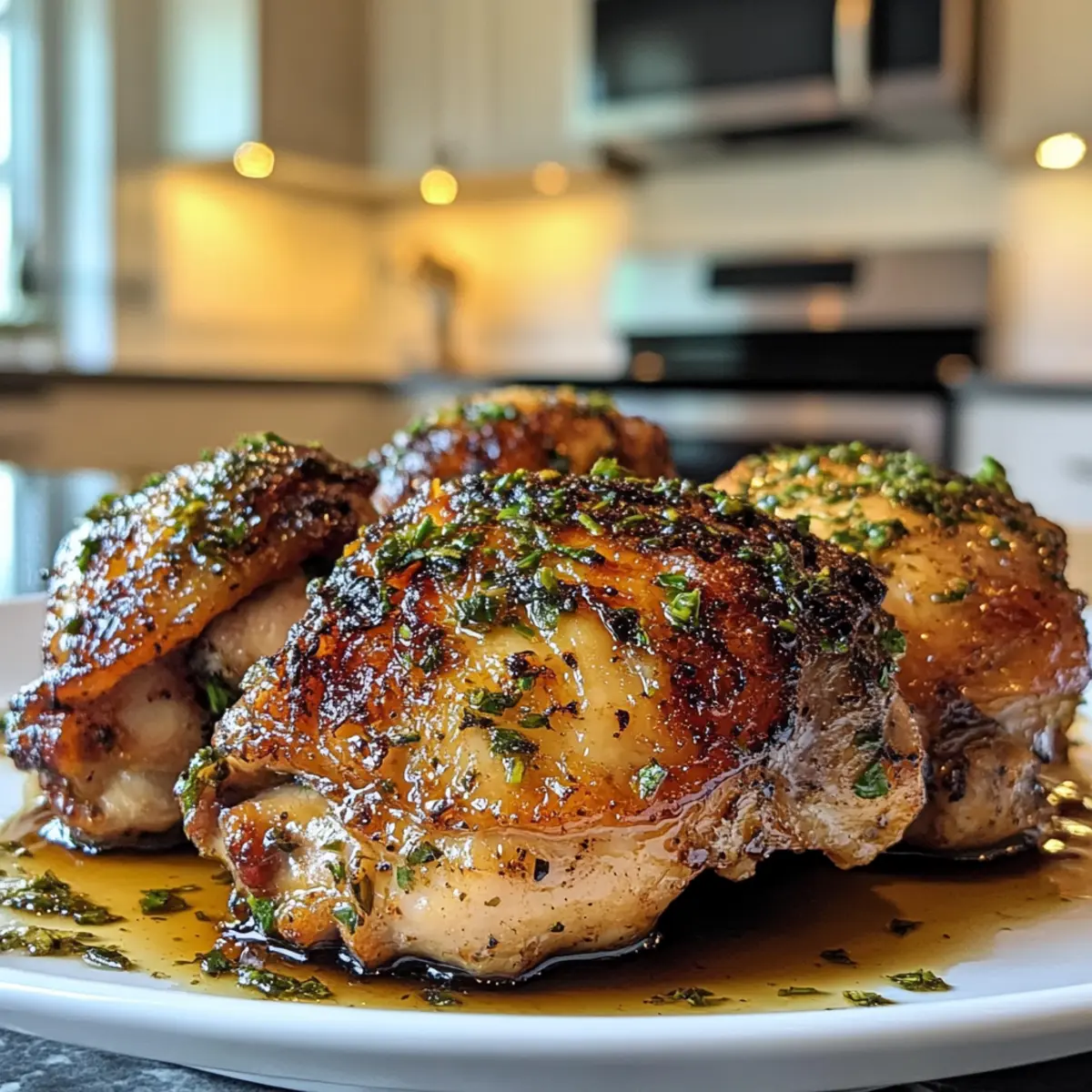 Balsamic Herb Baked Chicken Thighs for Juicy Flavor Bliss