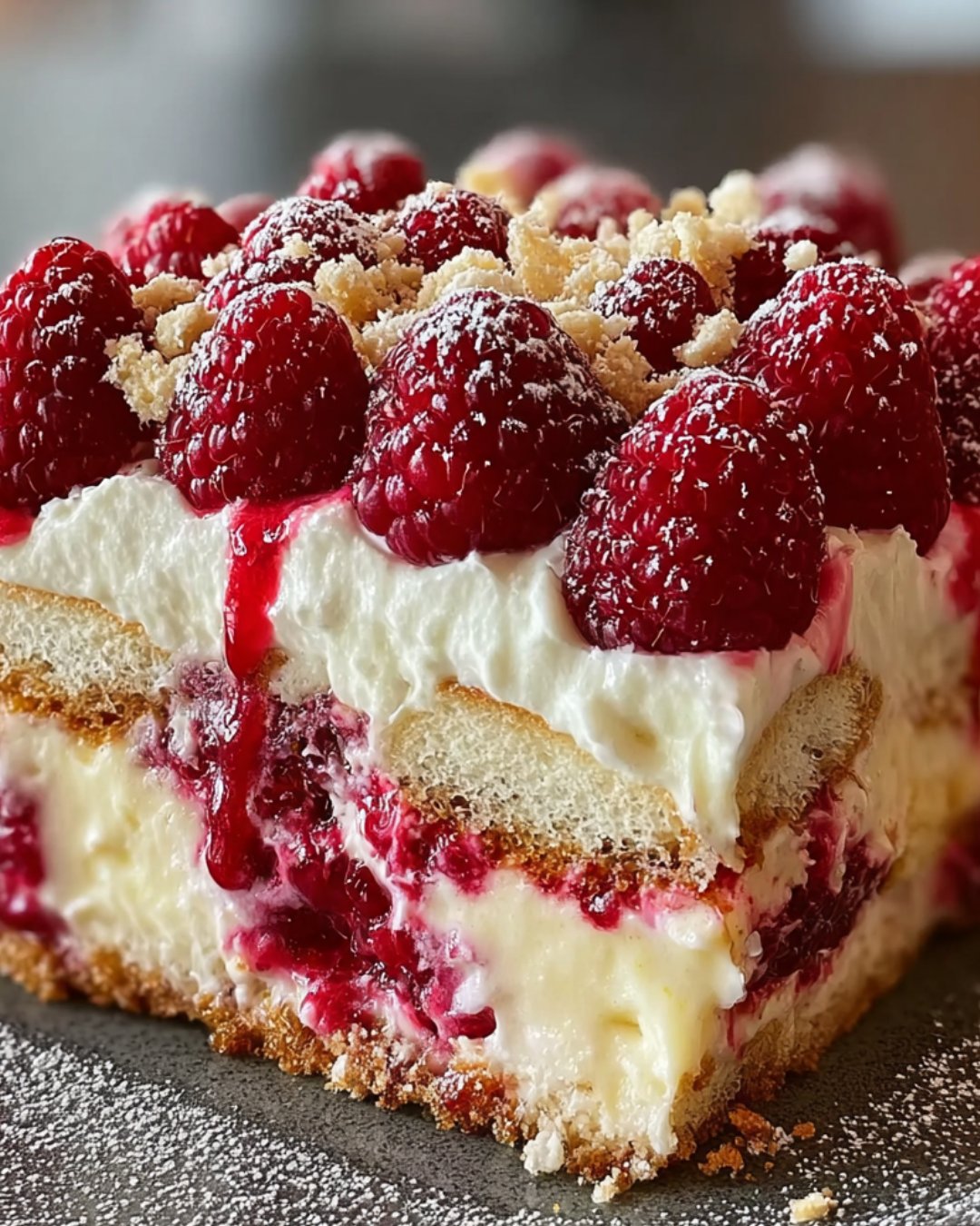 Creamy White Chocolate Raspberry Tiramisu Delights Your Tastebuds!